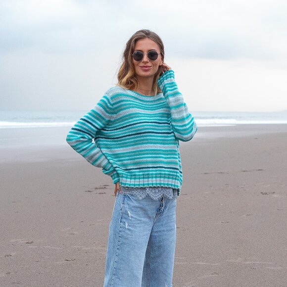 PRUE STRIPE CREW - Picture 2 of 3